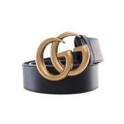 Pre-owned Fabric belts Gucci Vintage , Black , Dames