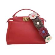 Pre-owned Leather fendi-bags Fendi Vintage , Red , Dames