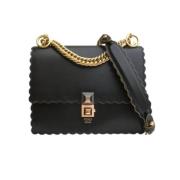 Pre-owned Leather fendi-bags Fendi Vintage , Black , Dames