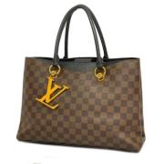 Pre-owned Fabric louis-vuitton-bags Louis Vuitton Vintage , Brown , Da...