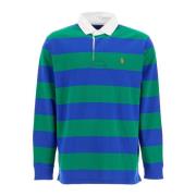 Gestreept Rugby Polo Shirt Polo Ralph Lauren , Multicolor , Heren