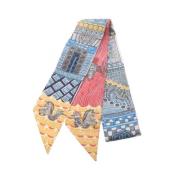 Pre-owned Silk scarves Hermès Vintage , Multicolor , Dames