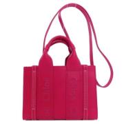 Pre-owned Leather handbags Chloé Pre-owned , Pink , Dames