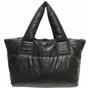 Pre-owned Nylon chanel-bags Chanel Vintage , Black , Dames