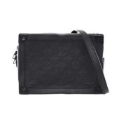 Pre-owned Leather louis-vuitton-bags Louis Vuitton Vintage , Black , D...