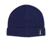 Eco Cashmere Beanie Borsalino , Blue , Unisex