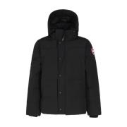 Verstelbare jassen met capuchon en meerdere zakken Canada Goose , Blac...