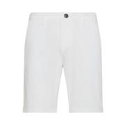 Stijlvolle Bermuda Shorts voor de Zomer Sun68 , White , Heren