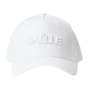 Baseball Cap Klassieke Stijl Zwart Gaëlle Paris , White , Dames