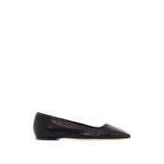 Elegante leren ballerina's aeyde , Black , Dames