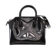 Pre-owned Leather handbags Givenchy Pre-owned , Black , Dames