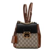 Pre-owned Fabric shoulder-bags Gucci Vintage , Brown , Dames