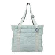 Pre-owned Fabric totes Chanel Vintage , Blue , Dames