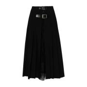 Stijlvolle Mini Rok in Zwart Ermanno Scervino , Black , Dames