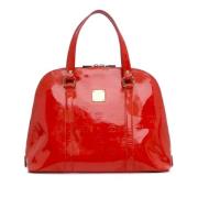 Pre-owned Leather handbags MCM Pre-owned , Red , Dames