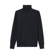 Merino wollen trui met turtleneck Brooks Brothers , Gray , Heren