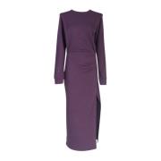 Hrotense Jurk March23 , Purple , Dames