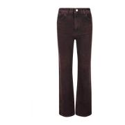 Vinaccia Lavato Jeans voor Vrouwen Aw24 Federica Tosi , Brown , Dames