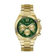 Multifunctioneel horloge Guess , Yellow , Heren