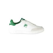 Witte Polyester Sneaker Fila , White , Heren