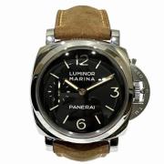 Pre-owned Stainless Steel watches Panerai Pre-owned , Black , Heren