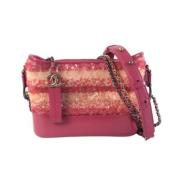 Pre-owned Fabric chanel-bags Chanel Vintage , Pink , Dames