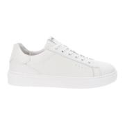 Leren Herenmode Sneakers Nerogiardini , White , Heren