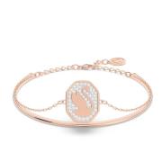 Damesarmband Zwaan Wit Roségoud 5628568 Swarovski , Pink , Dames