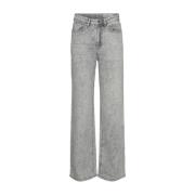 Hoge taille Bootcut Jeans Vero Moda , Gray , Dames