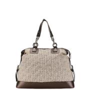 Pre-owned Leather celine-bags Celine Vintage , Beige , Dames