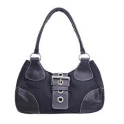 Pre-owned Nylon handbags Prada Vintage , Black , Dames