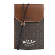 Stijlvolle Portemonnee Bally , Brown , Heren