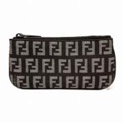 Pre-owned Canvas wallets Fendi Vintage , Brown , Dames