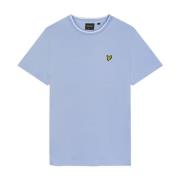 Gestreept T-shirt Lyle & Scott , Blue , Heren