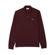 Bordeaux Polo voor Mannen Lacoste , Brown , Heren