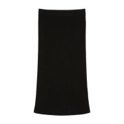 Gebreide rok slim Marc O'Polo , Black , Dames