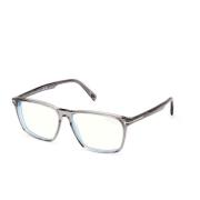 Mode Bril in Blauwe Kleur Tom Ford , Gray , Heren