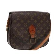 Pre-owned Canvas louis-vuitton-bags Louis Vuitton Vintage , Brown , Da...