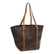 Pre-owned Canvas shoulder-bags Louis Vuitton Vintage , Brown , Dames