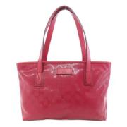 Pre-owned Plastic gucci-bags Gucci Vintage , Red , Dames