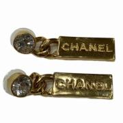 Pre-owned Metal chanel-jewelry Chanel Vintage , Yellow , Dames