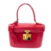 Pre-owned Leather gucci-bags Gucci Vintage , Red , Dames