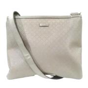 Pre-owned Plastic gucci-bags Gucci Vintage , Gray , Dames