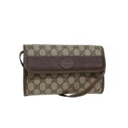 Pre-owned Plastic gucci-bags Gucci Vintage , Beige , Dames