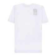 Witte T-shirts Polos Casablanca , White , Heren