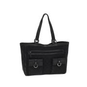 Pre-owned Canvas gucci-bags Gucci Vintage , Black , Dames