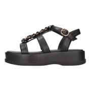 Sandalen Zwart Guess , Black , Dames