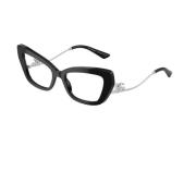 Cat Eye Zonnebril met Iconisch Logo Dolce & Gabbana , Black , Dames