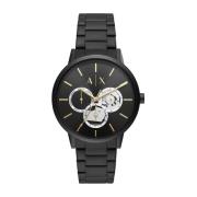 Herenhorloge Zwart Roestvrij Staal Quartz Ax2748 voor Heren Armani Exc...