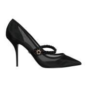 Kristalhak Mary Jane Pumps Dolce & Gabbana , Black , Dames